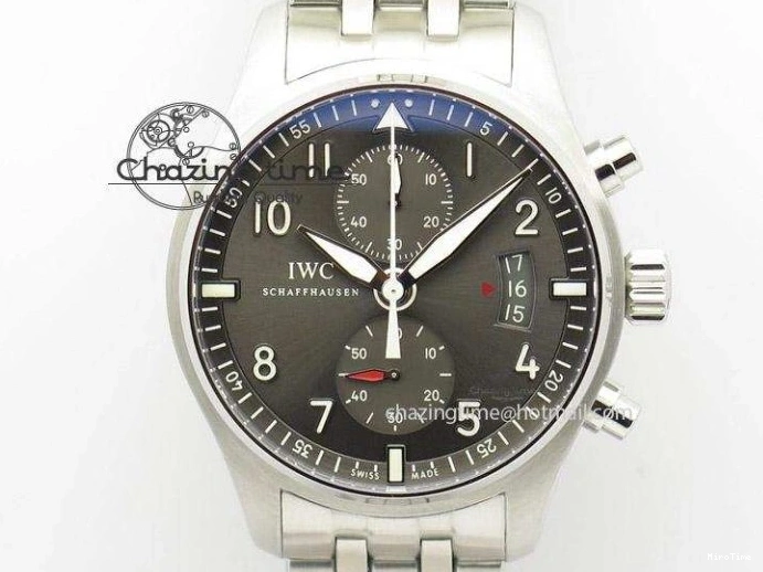 MIROTIME 0127 Pilot Mark XX IW328205 ZF 1:1 Best Edition Green Dial on Brown Leather Strap A UrbanStyle 7029